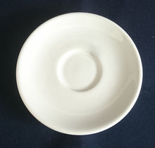 Lade das Bild in den Galerie-Viewer, 2er Set UNTERTASSEN - Porzellan, Einfärbiges Klassisch Dekor
