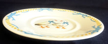 Lade das Bild in den Galerie-Viewer, 2er Set 2er KAFFEEGEDECK &quot;Porcelain Collection&quot; - Porzellan, Ländliches Gänse Schleifen Motiv Dekor
