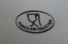 Lade das Bild in den Galerie-Viewer, 2er KAFFEEGEDECK &quot;Porcelain Collection&quot; - Porzellan, Ländliches Gänse Schleifen Motiv Dekor
