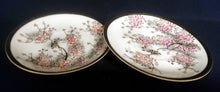Lade das Bild in den Galerie-Viewer, DESSERTTELLER - Porzellan, Asia Style, Blumenblüten Pflanzen Gold Abstrakt Dekorrand
