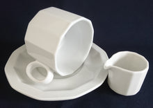 Lade das Bild in den Galerie-Viewer, 2er Set KAFFEETASSEN - Porzellan, Gastronomie Einfärbiges Klassisch Dekor
