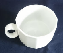 Lade das Bild in den Galerie-Viewer, 2er Set KAFFEETASSEN - Porzellan, Gastronomie Einfärbiges Klassisch Dekor
