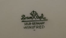Lade das Bild in den Galerie-Viewer, 5er Set TEEKANNE MIT DECKEL &amp; MILCHKÄNNCHEN &amp; ZUCKERDOSE MIT DECKEL - &quot;Winifred&quot; - Porzellan, Blumen / Linien Klassisch Dekor (G)
