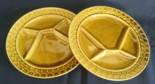 Lade das Bild in den Galerie-Viewer, 2er Set FONDUETELLER (4 Kammer) - Keramik / Steingut, Einfärbiges Glänzendes Dekor, 2. Wahl
