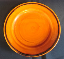 Lade das Bild in den Galerie-Viewer, DESSERTTELLER - Keramik / Steingut, Einfärbiges Linien Dekor
