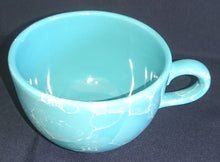 Lade das Bild in den Galerie-Viewer, KAFFEETASSE / POTT - Keramik / Steingut, Abstrakt Marmor Dekor
