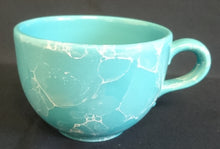 Lade das Bild in den Galerie-Viewer, KAFFEETASSE / POTT - Keramik / Steingut, Abstrakt Marmor Dekor
