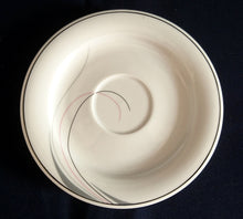 Lade das Bild in den Galerie-Viewer, 2er Set 2er KAFFEEGEDECKE - Porzellan, Linien Kurven Striche Motiv Dekor
